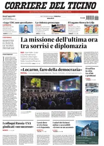 Corriere del Ticino - 7 Agosto 2025