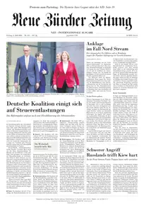 Neue Zürcher Zeitung International - 3 Juli 2026