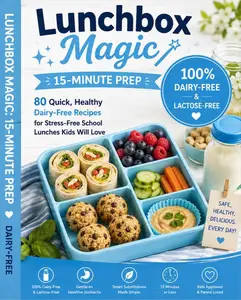 Lunchbox Magic: 15-Minute Prep: Quick & Tasty Lunch Ideas for Busy School Days