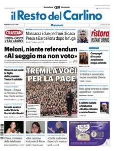 Il Resto del Carlino Macerata - 3 Giugno 2025