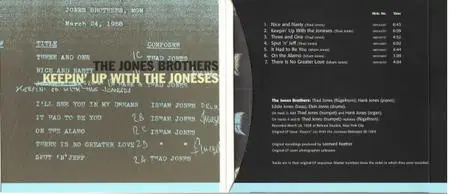 The Jones Brothers - Keepin' Up with The Joneses (1958) {Verve Elite 314 538 633-2 rel 1999}