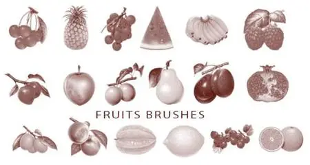 Fruits Brushes