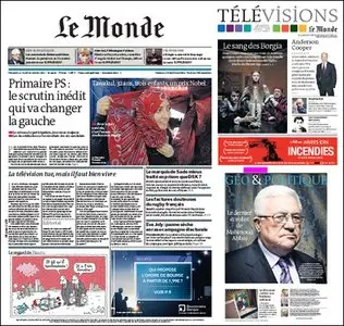 Le Monde - 9 & 10 October 2011 (+ Supplements)