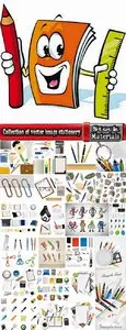 Collection of vector image stationery