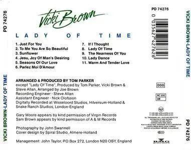 Vicki Brown - Lady Of Time (1989)