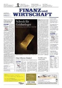 Finanz und Wirtschaft vom Mittwoch, 17. April 2013