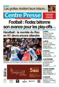 Centre Presse Aveyron - 28 Avril 2024