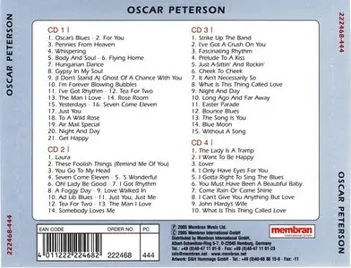 Oscar Peterson - Somebody Loves Me [4CD Box Set] (2005)