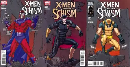 X-Men - Prelude to Schism #1-4 (2011) Complete