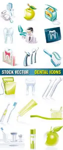 Stock Vector - Dental Icons