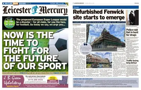 Leicester Mercury – April 20, 2021