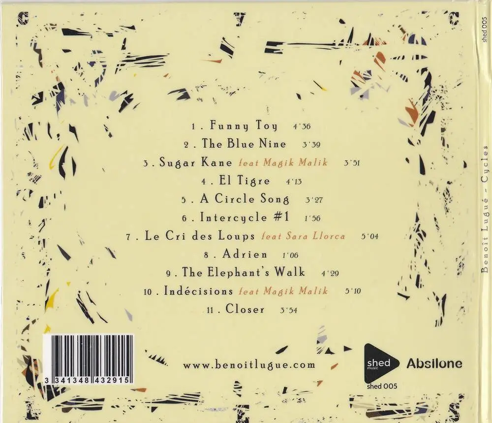 Benoit Lugue - Cycles (2017) {Shed music}