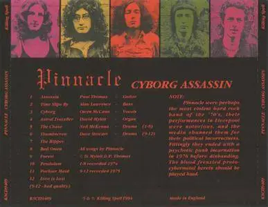Pinnacle - Cyborg Assassin (1974)