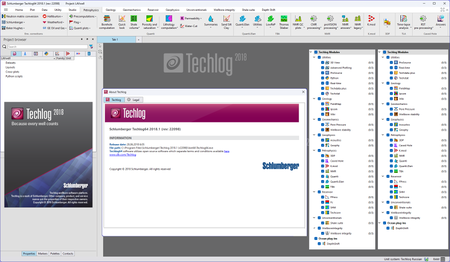 Schlumberger Techlog 2018.1 revision 22098