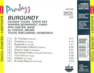 George Young - Burgundy (1987) {ProJazz}