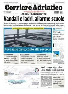 Corriere Adriatico Ascoli - 9 Gennaio 2024