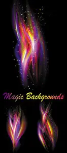 Magic Backgrounds Vector