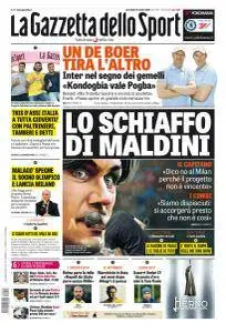 La Gazzetta dello Sport con edizioni locali - 12 Ottobre 2016