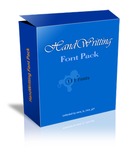 .: 111 HandWritting Fonts :.