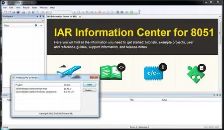 IAR Embedded Workbench for 8051 version 10.40.1