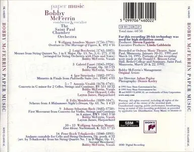 Bobby McFerrin & The Saint Paul Chamber Orchestra - Paper Music (1995) {Sony Classical}