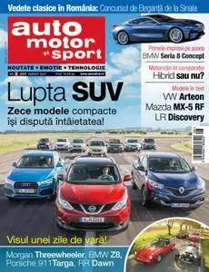 Auto, motor si sport Romania - august 2017