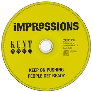 The Impressions - Keep On Pushing (1964) / People Get Ready (1965) [2LPs ON 1 CD]