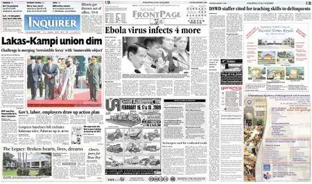 Philippine Daily Inquirer – January 31, 2009