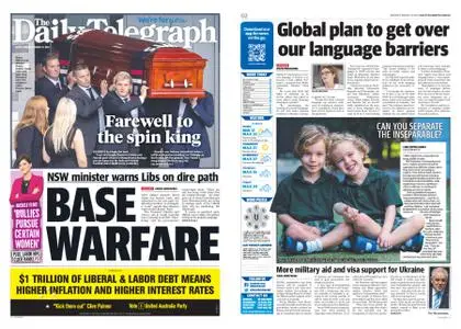 The Daily Telegraph (Sydney) – March 21, 2022