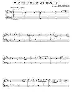 Why walk when you can fly - Mary Chapin Carpenter (Piano-Vocal-Guitar)