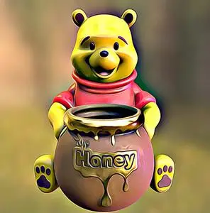 Hex3D - Winnie the Pooh