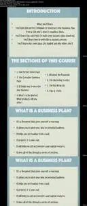 The Perfect Business Plan Taught in 60 minutes or Less...
