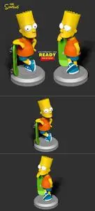 Bart Skateboarding