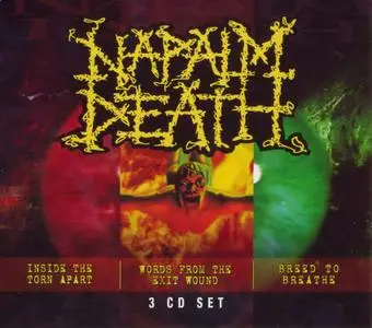 Napalm Death - 3CD Set (2011) [Earache MOSH171CDX, UK]