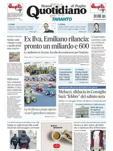 Quotidiano di Puglia Taranto - 31 Gennaio 2024