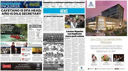 Philippine Daily Inquirer – May 11, 2017