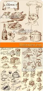 Illustrations food