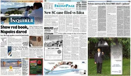 Philippine Daily Inquirer – May 28, 2014