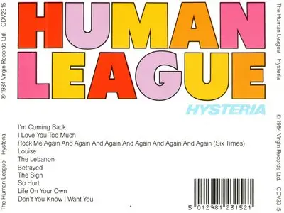 The Human League - Hysteria (re-up)