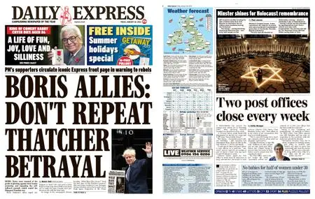 Daily Express – January 28, 2022