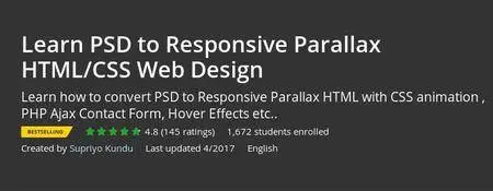 Udemy - Learn PSD to Responsive Parallax HTML/CSS Web Design (Repost)