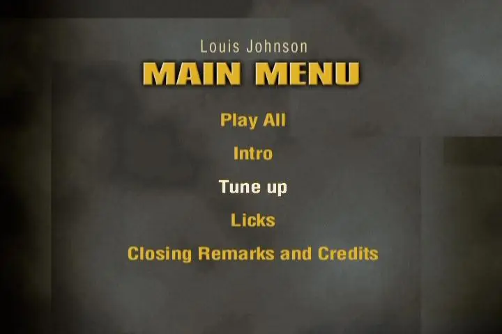 Louis Johnson - Instructional Bass DVD Starring Louis Johnson