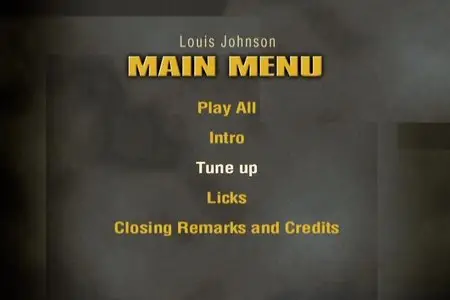 Louis Johnson - Instructional Bass DVD Starring Louis Johnson