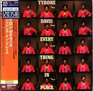 Tyrone Davis ‎- Everything In Place (1981) [2014 Japan]