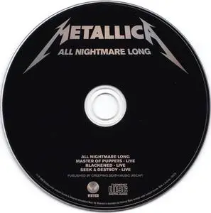 Metallica - All Nightmare Long (Australia CD5) (2008) {Vertigo/Universal}