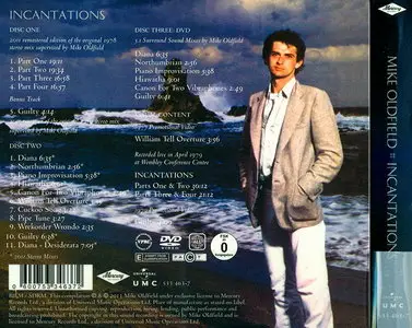 Mike Oldfield - Incantations (1978) [Deluxe 2CD & DVD Edition, 2011] Re-up