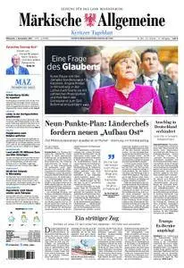 Märkische Allgemeine Kyritzer Tageblatt - 01. November 2017