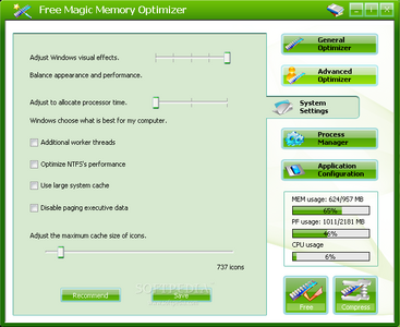 Magic Memory Optimizer v8.2.1.531 
