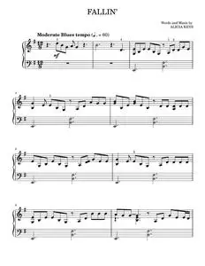 Fallin' - Alicia Keys (Easy Piano)
