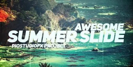 Awesome Summer Slide - Project for After Effects (VideoHive)
